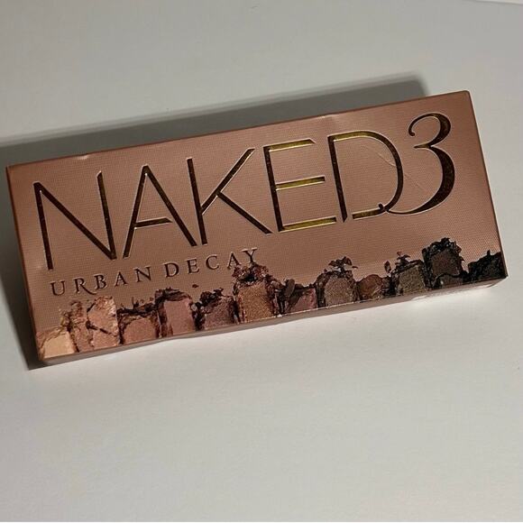 🩷 NWT Urban Decay Naked3 Palette Naked 3 Eyeshadow Makeup 12 Rose Hued Neutrals - Picture 2 of 10